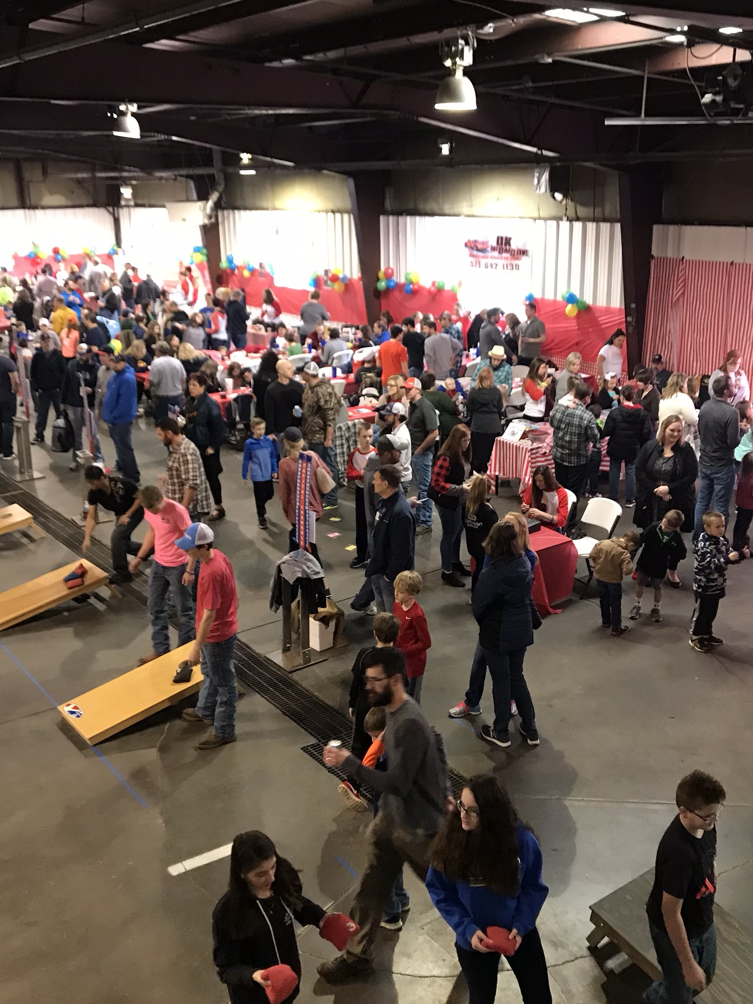 Cornhole tournament and chili cook-off at Fulton Event Center