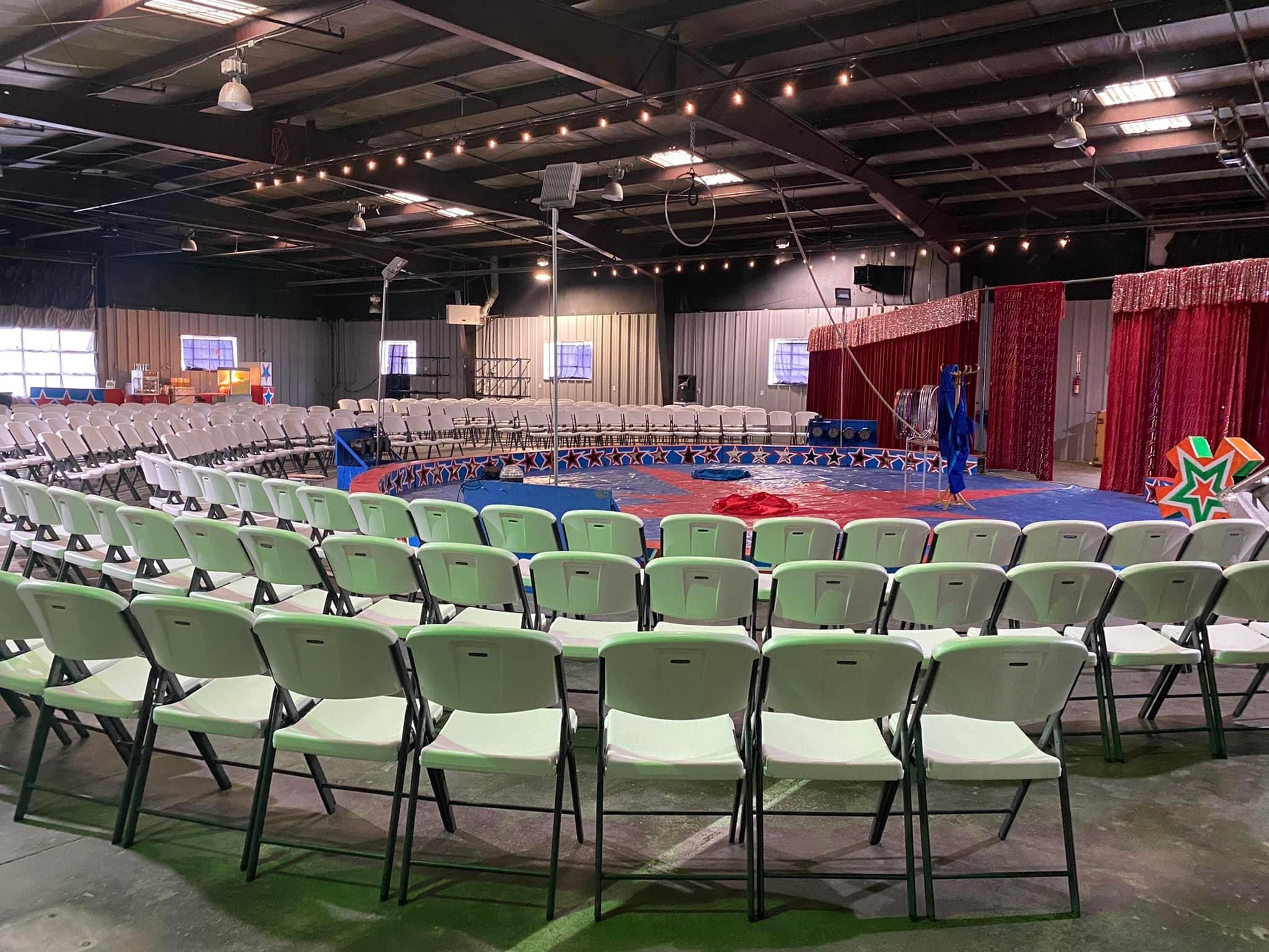 The circus comes to the Fulton Event Center